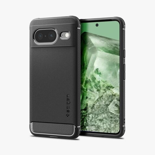 Чехол Spigen Rugged Armor для Google Pixel 8 Matte Black (ACS06277) ACS06277-spg