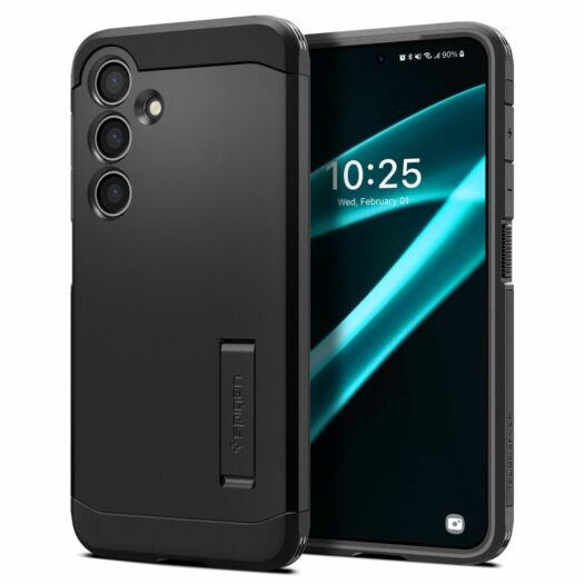 Чохол Spigen Tough Armor до Samsung Galaxy S24+ Plus Black (ACS07332) ACS07332-spg Чохол Spigen Tough Armor до Samsung Galaxy S24+ Plus Black (ACS07332) ACS07332-spg