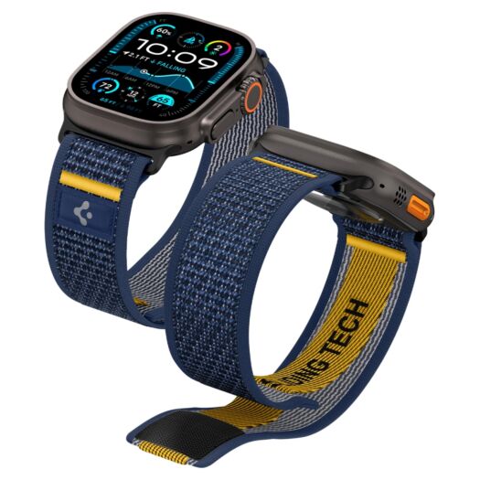 Ремінець Spigen Athlex Air Band до Apple Watch 44/45/46/49mm Active Navy (AMP09036) AMP09036-spg