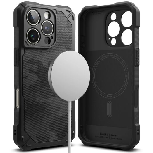 Чехол Ringke Rugged Gear Magnetic для iPhone 16 Pro Max Camo Black (RGM950E245) RGM950E245-rgk