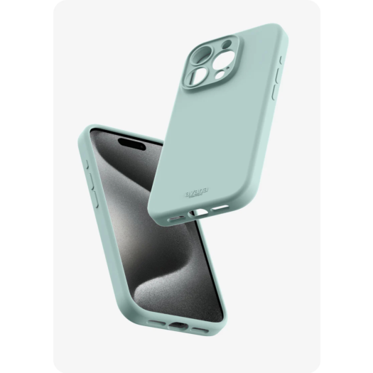 Чехол itSkins Avana Velvet (MagSafe) для iPhone 15 Pro Max Sage AP5U-AVSIK-LGRN-arm