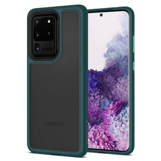 Чехол Spigen Ciel Color Brick для Samsung Galaxy S20 Ultra Forest Green (ACS00915) 650989228 Чехол Spigen Ciel Color Brick для Samsung Galaxy S20 Ultra Forest Green (ACS00915) 650989228