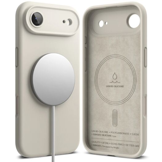 Чохол Ringke Silicone Magnetic до iPhone Air Stone (SIMG1109E72) SIMG1109E72-rgk