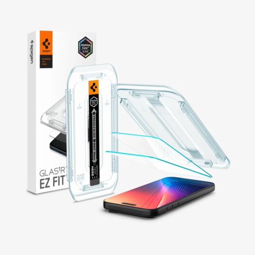 Защитное стекло Spigen Glas.tR EZ FIT 2-Pack для iPhone 16 Pro Max/17 Pro Max Clear (AGL07907) AGL07907-spg