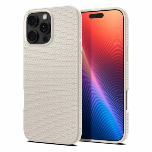 Чохол Spigen Liquid Air до iPhone 16 Pro Max Natural Titanium (ACS07991) ACS07991-spg