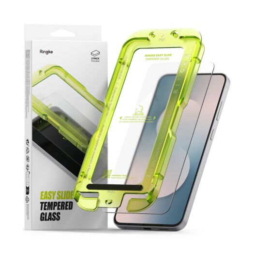 Захисне скло Ringke Easy Slide Tempered Glass 2-Pack до Samsung Galaxy S25 FE Clear (G4as1207) G4as1207-rgk