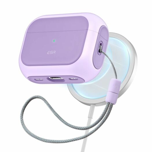 Чохол ESR Orbit HaloLock MagSafe до Apple AirPods Pro 2 Lavender 4894240171677-arm Чохол ESR Orbit HaloLock MagSafe до Apple AirPods Pro 2 Lavender 4894240171677-arm