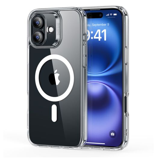 Чохол ESR Classic Hybrid with Halolock до iPhone 16 Plus Clear (1A76801) 1A76801-esr Чохол ESR Classic Hybrid with Halolock до iPhone 16 Plus Clear (1A76801) 1A76801-esr