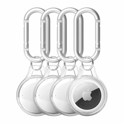 Чохол Fusion Slim 4-Pack для Apple AirTag Clear (8809818840370) 8809818840370-rgk Чохол Fusion Slim 4-Pack для Apple AirTag Clear (8809818840370) 8809818840370-rgk