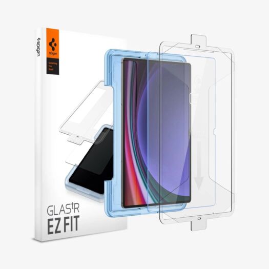 Захисне скло Spigen Glas.tR EZ Fit 1-pack до Samsung Galaxy Tab S9 Ultra/S10 Ultra Clear (AGL06998) AGL06998-spg