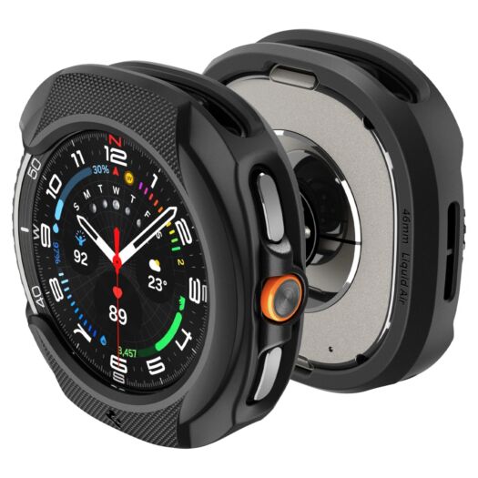 Чохол Spigen Liquid Air до Samsung Galaxy Watch 8 Classic 46mm Matte Black (ACS09841) ACS09841-spg