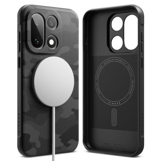 Чохол Ringke Onyx Magnetic до OnePlus 15 Camo Black (OMG1259E245) OMG1259E245-rgk